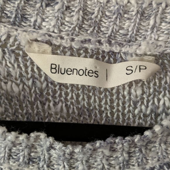 ❄️ 3/$25 BLUENOTES Blue Knit Sweater - Picture 2 of 5